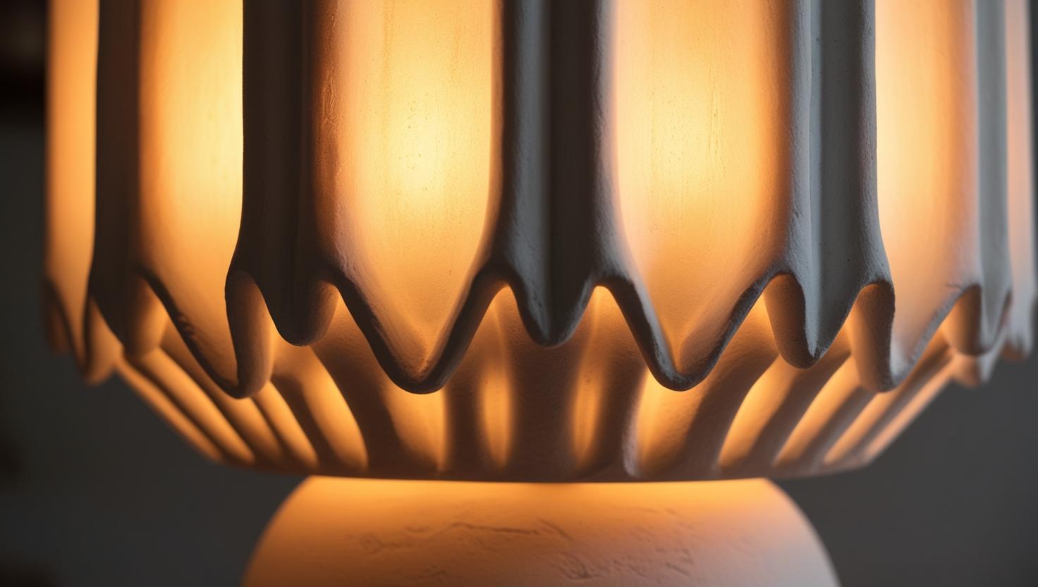 Ambient lighting close of the lighting like gypsum lighting (2)