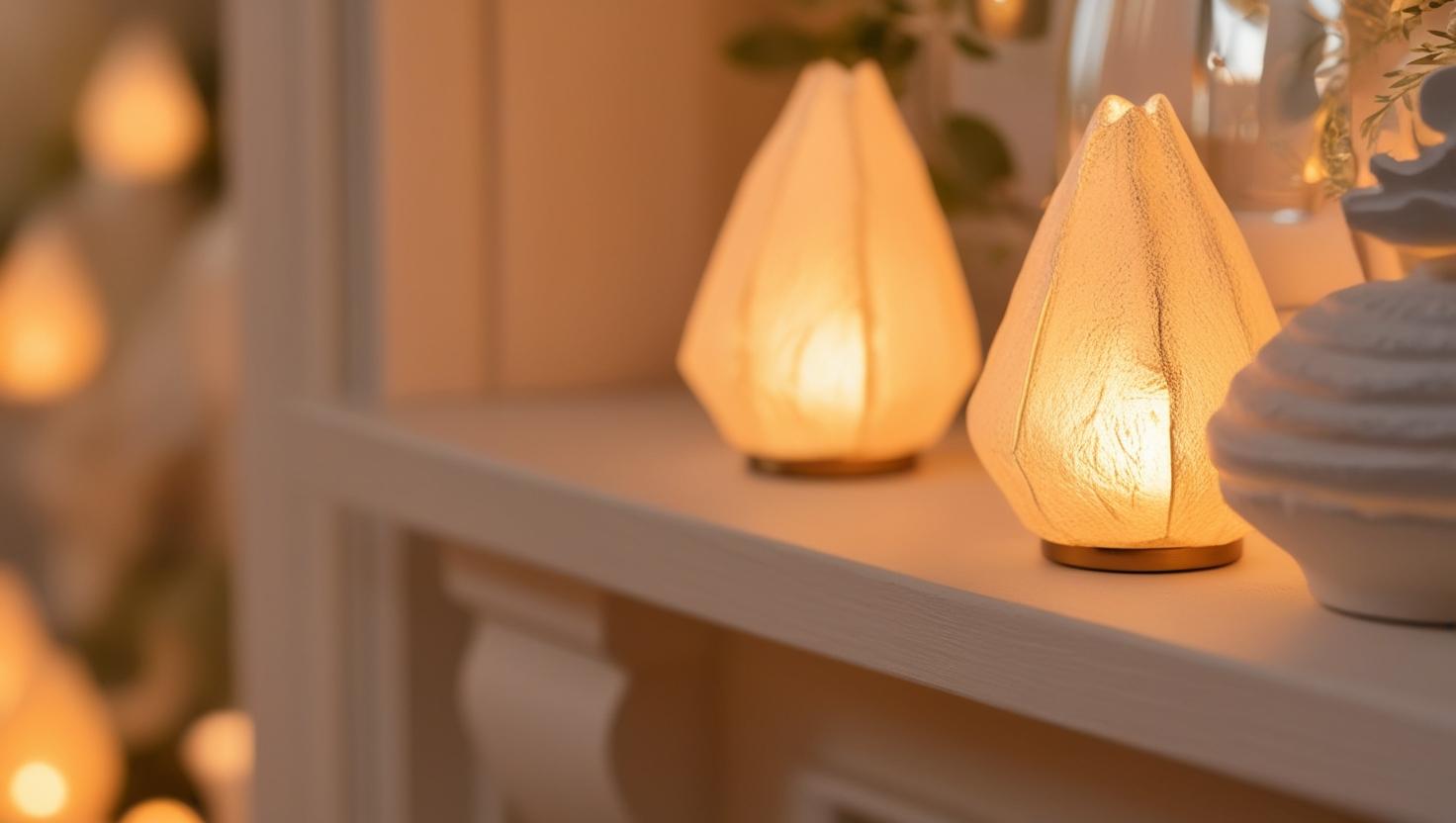 Ambient lighting closeup