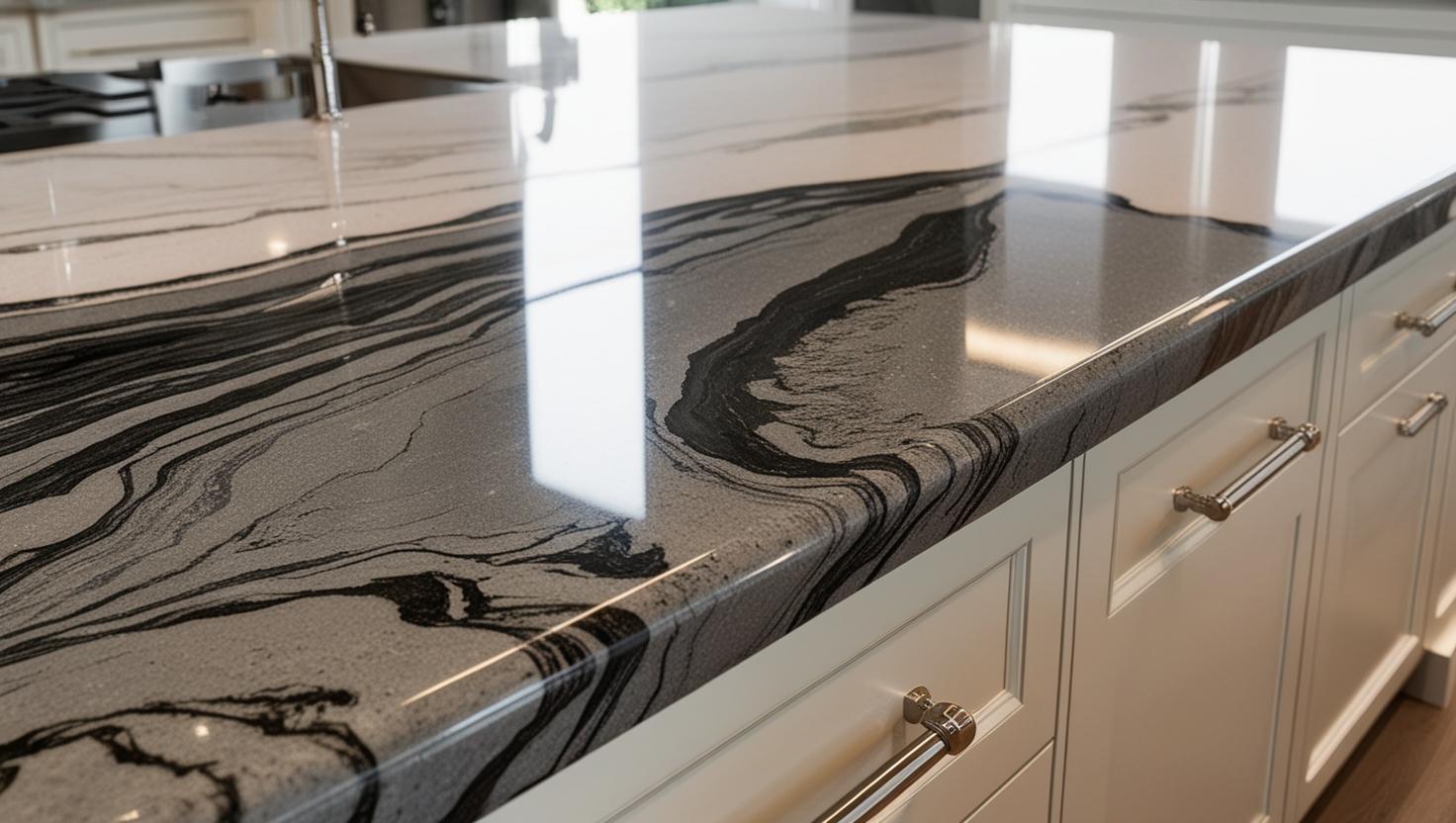 Granite and quartz countertops (2)