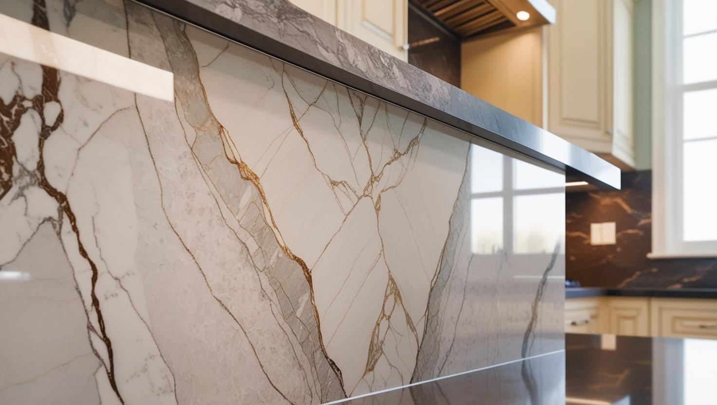 Marble and quartz countertops (4)