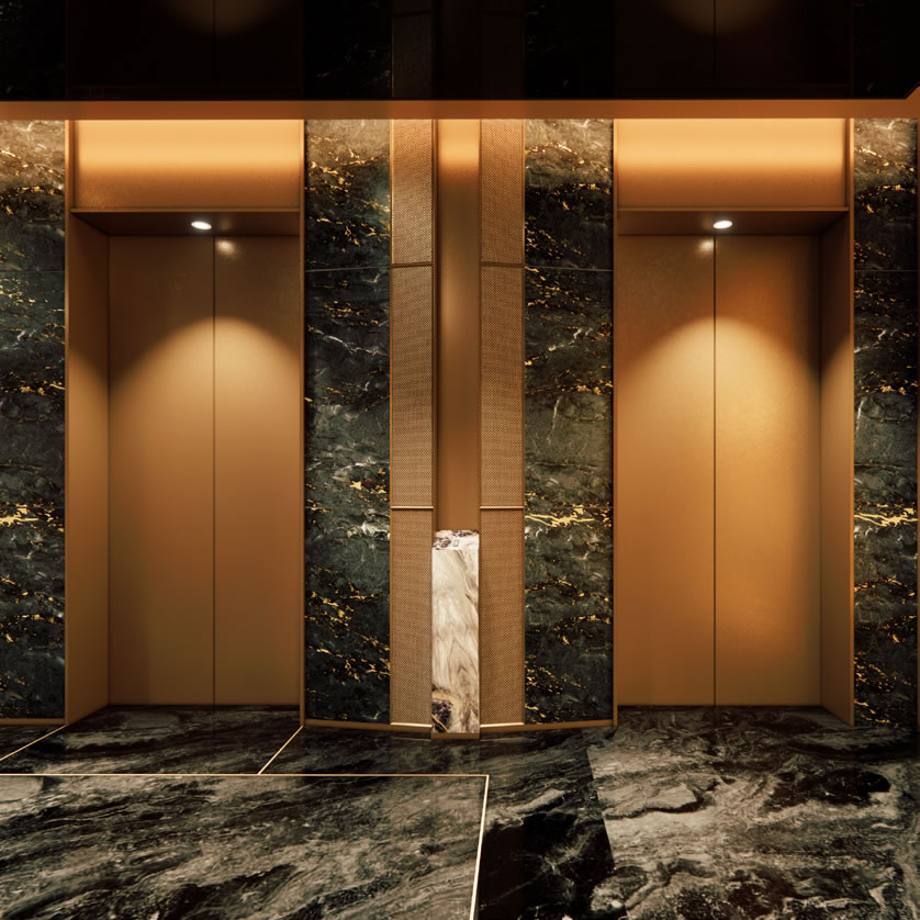 Suitable For High-end Scene Decoration ELEVATOR HALL